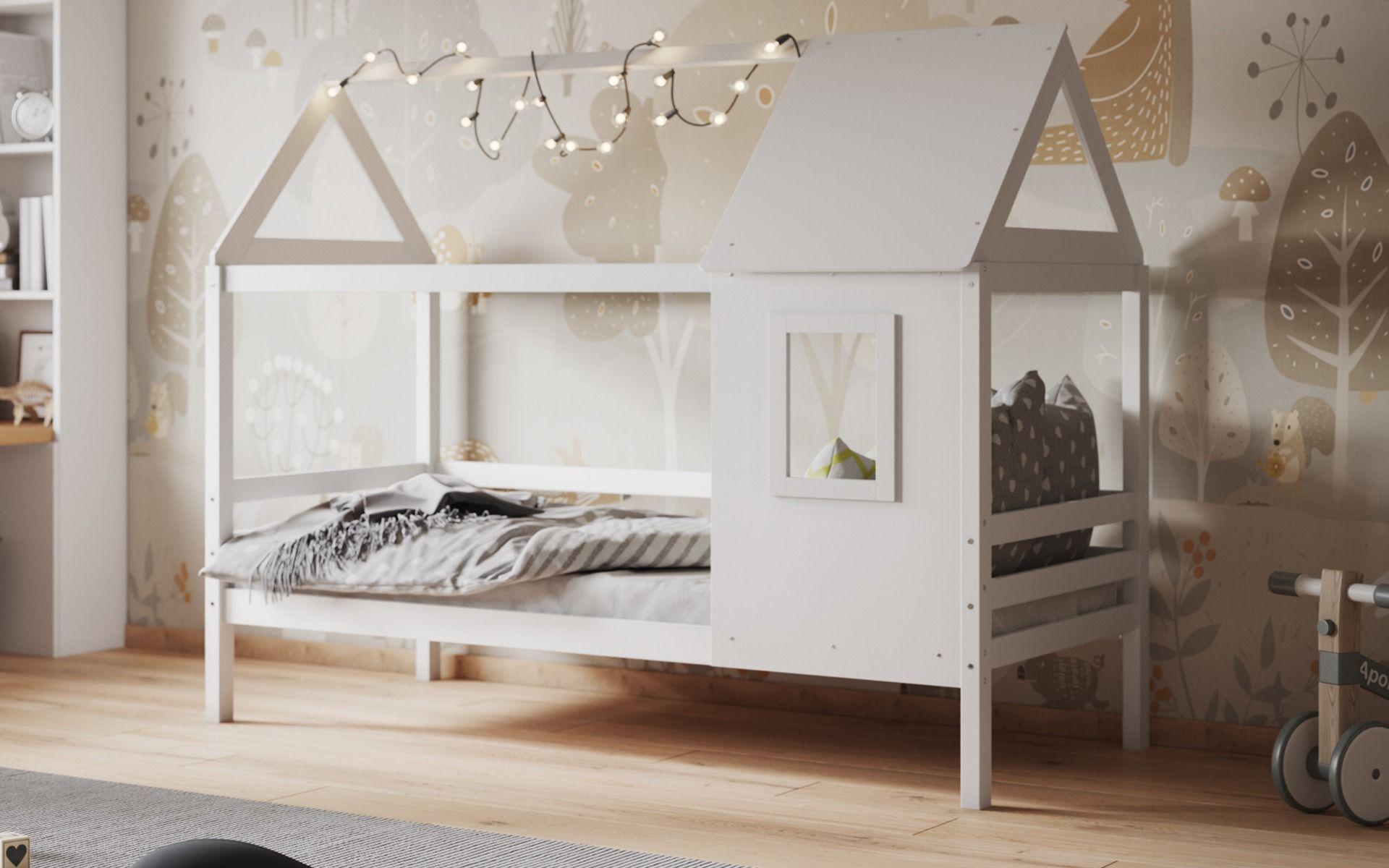 Flair Nature Treehouse Bed White - Complete Comfort Beds